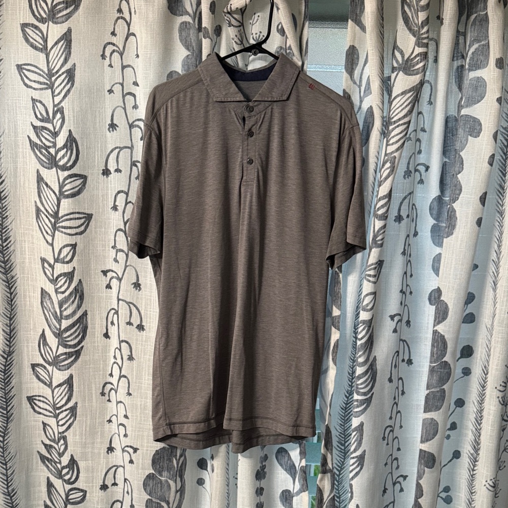 lululemon athletica Charcoal Polo Shirt